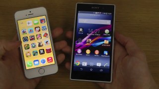 iPhone 5S iOS 7.1 Final vs. Sony Xperia Z1 - Which Is Faster
