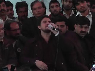Ali sae mulaqat ko by Farhan Ali Waris manqabat  at majlis 19 block Sargodha
