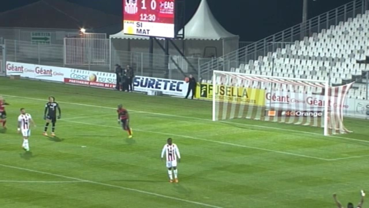 Résumé Ajaccio-EAG 1-2