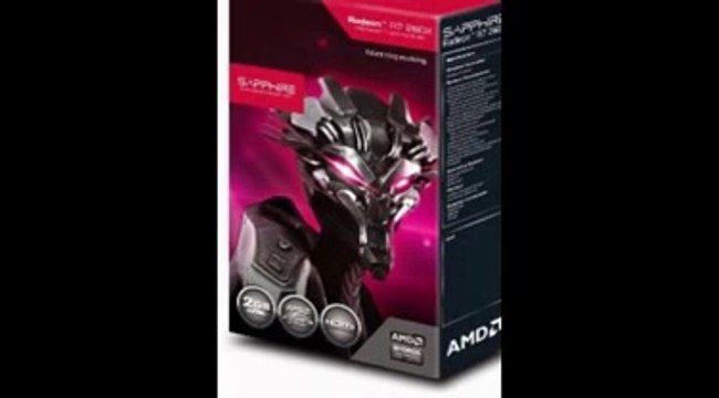New Sapphire Radeon R7 260X 2GB GDDR5 HDMI/DVI-I/DP OC Version Review!
