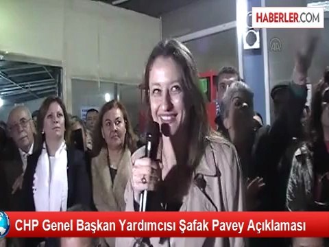 CHP Genel Başkan Yardımcısı Şafak Pavey Açıklaması