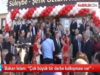 Bakan İslam: ''Çok büyük bir darbe kalkışması var'' -
