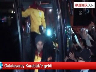 Galatasaray Karabük'e geldi