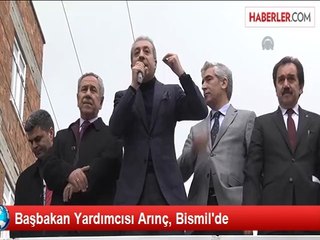 Başbakan Yardımcısı Arınç, Bismil'de