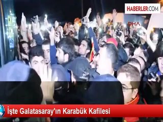 İşte Galatasaray'ın Karabük Kafilesi