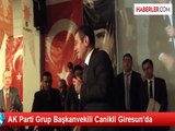 AK Parti Grup Başkanvekili Canikli Giresun'da