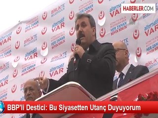 BBP Genel Başkanı Destici, Karaman'da Açıklaması
