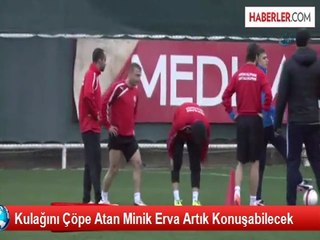 Minik Erva Serkan Balcı Sayesinde "Anne" Diyebilecek