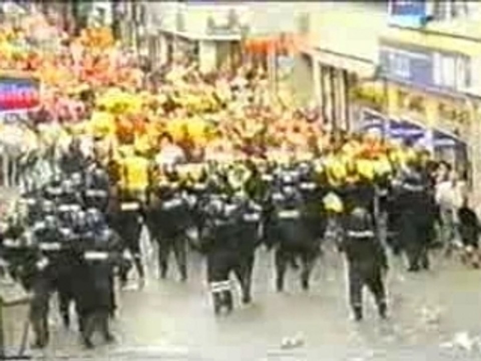 Hooligans from england