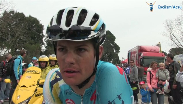 Jakob Fuglsang : C'est plus du sprint... - Paris Nice 2014