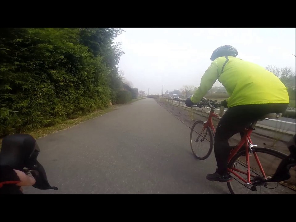 VOIE LACUSTRE LAC DU BOURGET AIX LES BAINS PISTE CYCLABLE