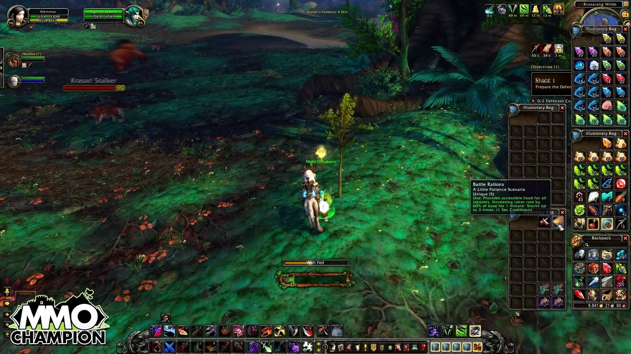 Un peu de patience : WoW en top n°24 - Scénarios de MoP