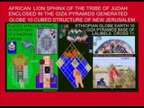 ETHIOPIAN LION SPHINX 1 2 3 PYRAMIDS DESTROYS GREEK & ROMAN IMAGE OF JESUS