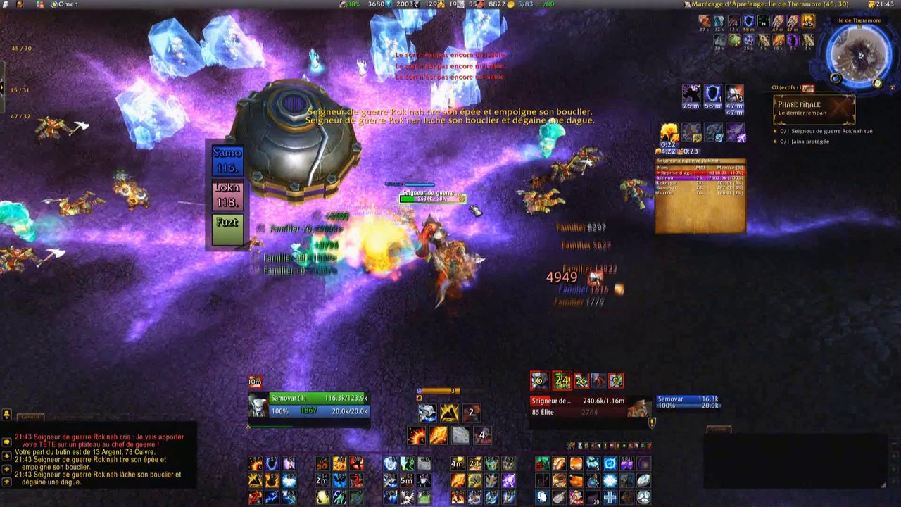 Chute de Theramore : WoW en top n°24 - Scénarios de MoP