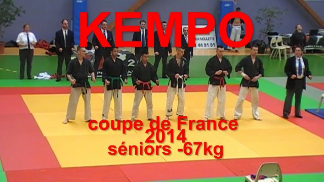 kempo 2014 coupe de france séniors -67kg