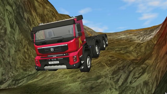 Volvo FMX at the Quarry - Rigs of Rods (HD)