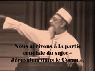 7_13 Jérusalem dans Le Coran - Sheikh Imran Hosein