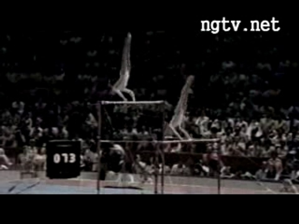 Nadia Comaneci.Impossible is nothing