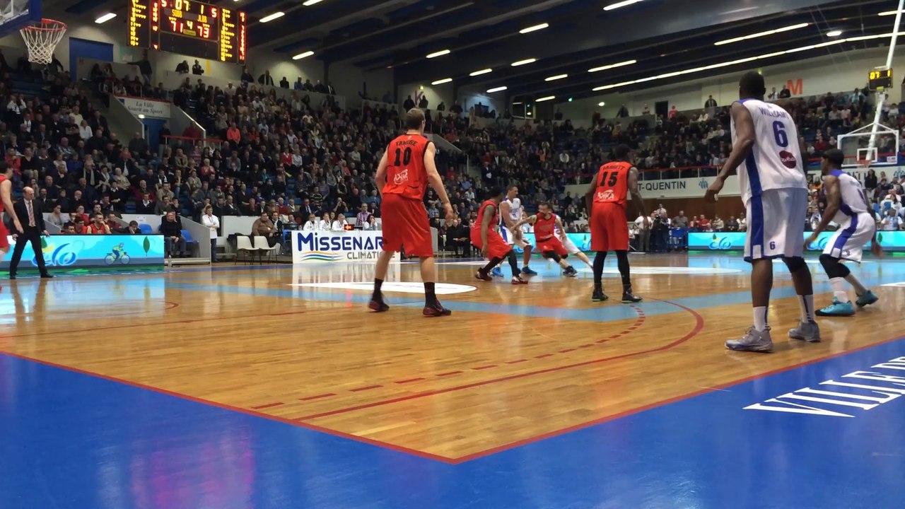 SQBB vs JL - 15 mars 2014 - Le panier de la victoire refusé par les arbitres. La JL a posé une réclamation.