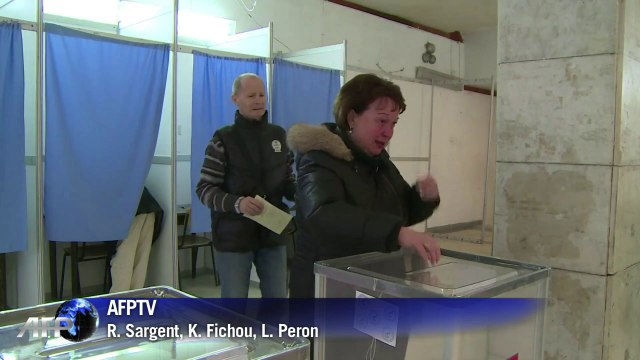 Ukraine: la Crimée vote sur son rattachement à la Russie