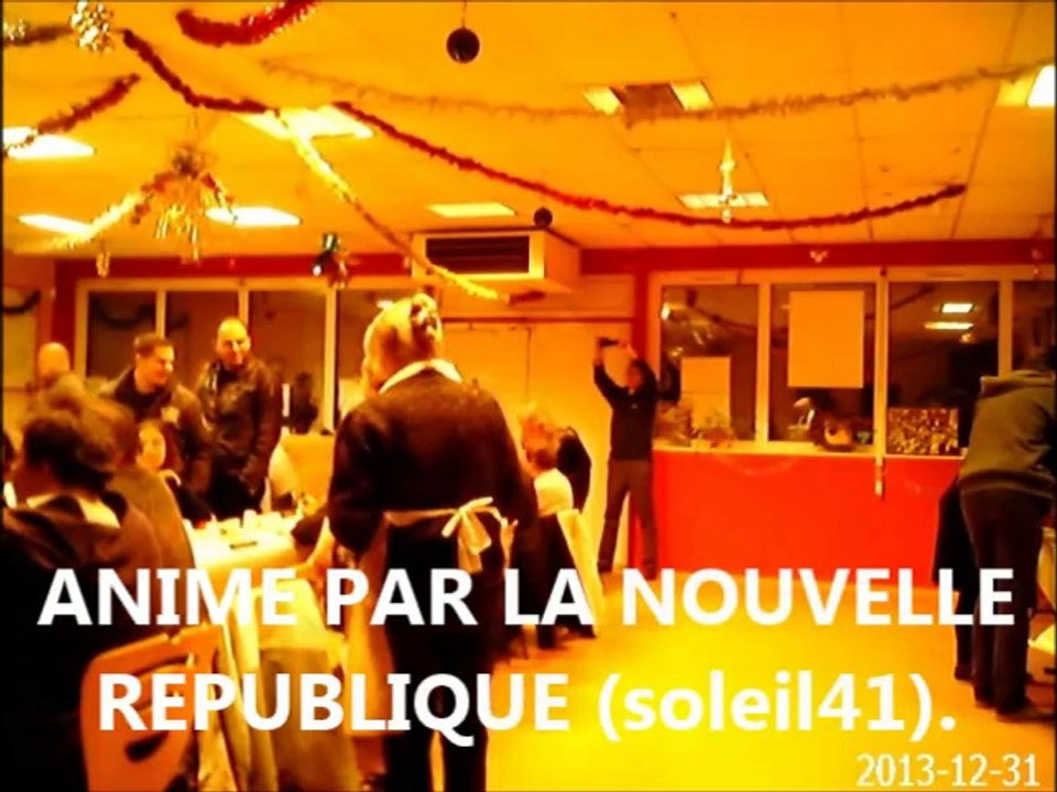 REVEILLON DU NOUVEL AN 2013 DES RESTOS DU COEUR.