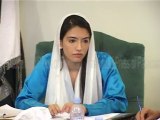 Aseefa Bhutto Zardari Briefs about polio cases10-09-2012