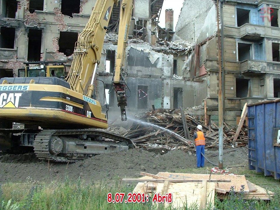 Filmkulisse Packhofstraße Wittenberge von 1/2001 bis 6/2003