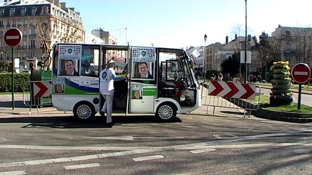 Pic de pollution à Vincennes la navette éléctrique d'Osons Vincennes fait le Buzz !