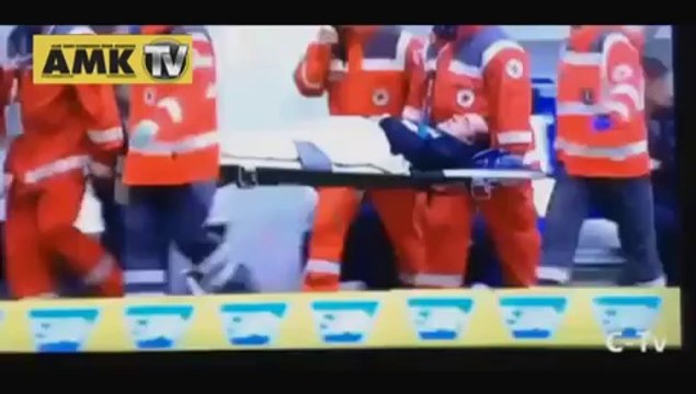 Andreas Beck kameramanı hastanelik etti