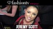 Coco Rocha at Jeremy Scott Fall/Winter 2014-15 Front Row | New York Fashion Week NYFW | FashionTV