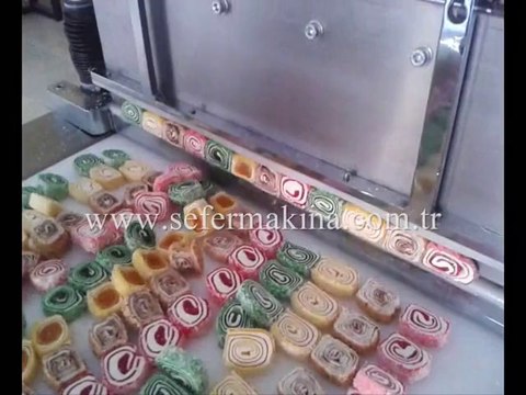 Bantlı Lokum Kesme Makinası - sefermakina.com.tr