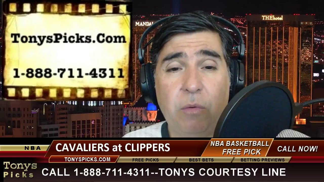 LA Clippers vs. Cleveland Cavaliers Pick Prediction NBA Pro Basketball Odds Preview 3-16-2014