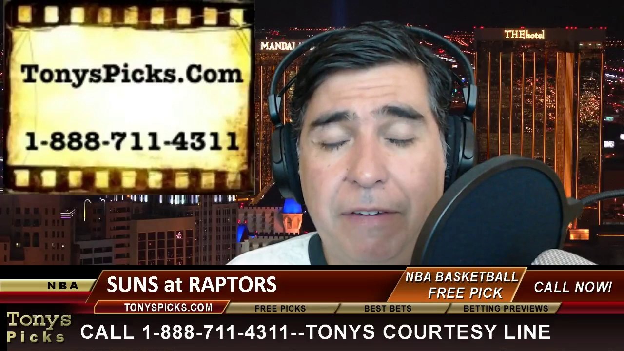 Toronto Raptors vs. Phoenix Suns Pick Prediction NBA Pro Basketball Odds Preview 3-16-2014