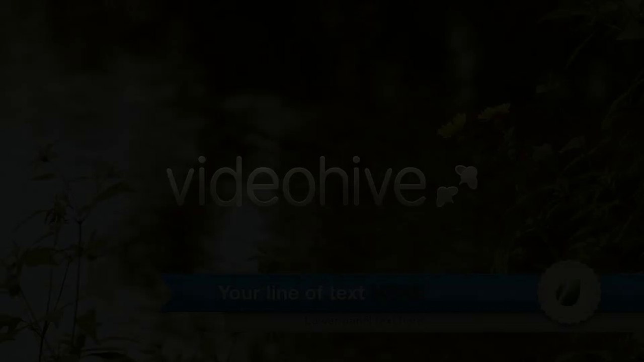 Ribbon Lower third - After Effects Template