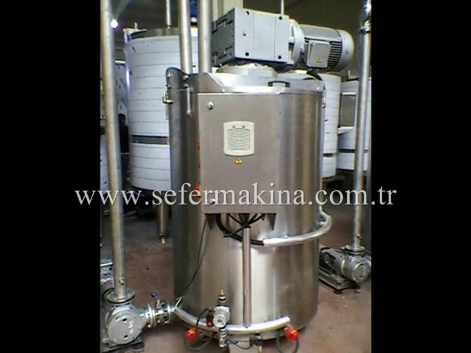 Çikolata Bilyeli Mikser - Chocolate ball mixing - www.sefermakina.com.tr