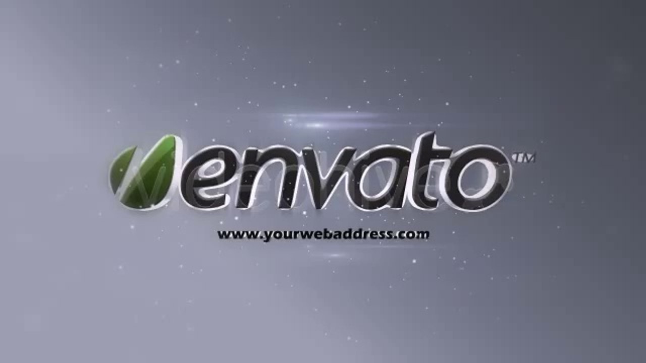 3d Logo Elegant Extrude Opener - After Effects Template