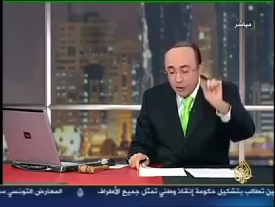 ‫ رسالة فيصل القاسم إلى الشعب التونسي