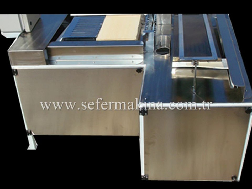 Gofret Üretim Hattı - Wafers Production Line - www.sefermakina.com.tr