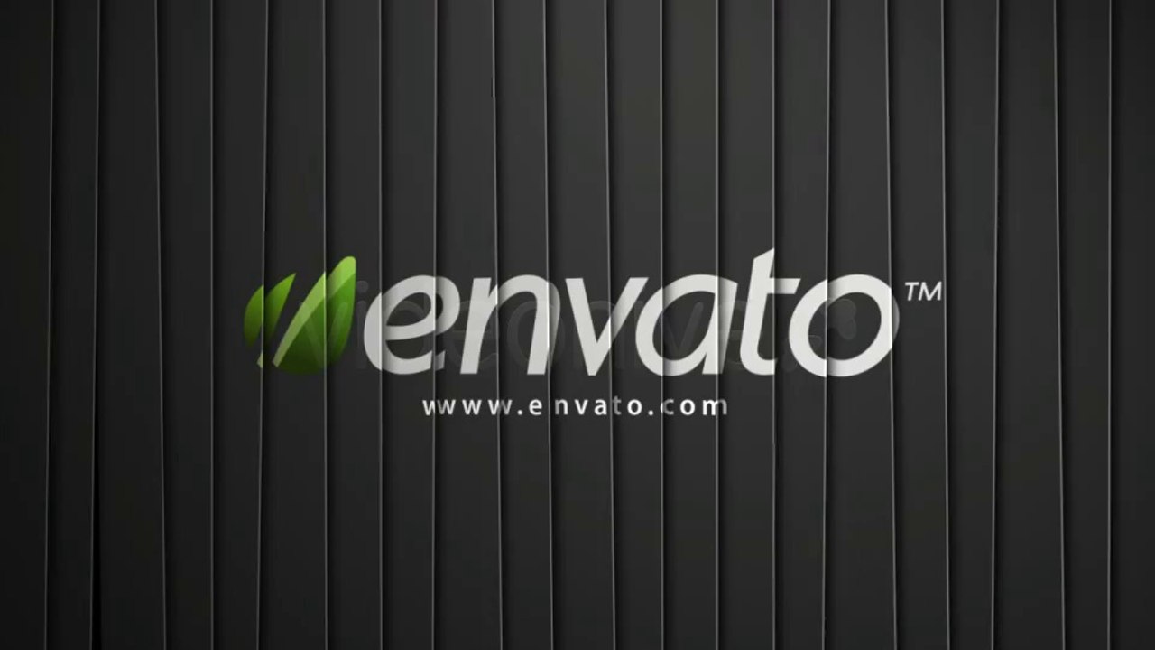 Classic Blinds Logo Reveal - After Effects Template