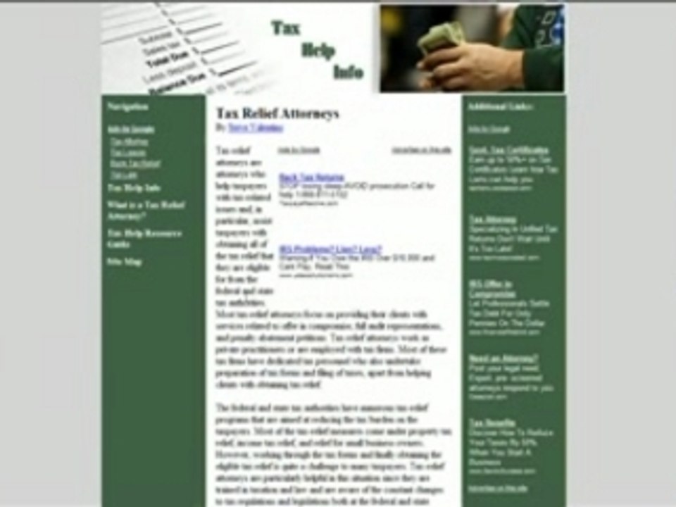 Tax Help Info