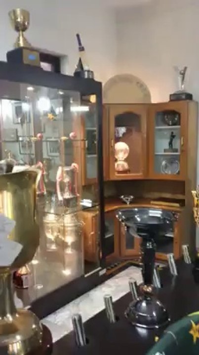 Collection of Pakistan Cricket Team Trophies