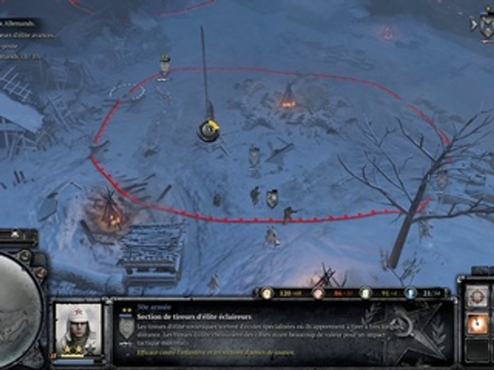 Company of Heroes 2 Mission 4 Hiver Miraculeux - Partie 1.5