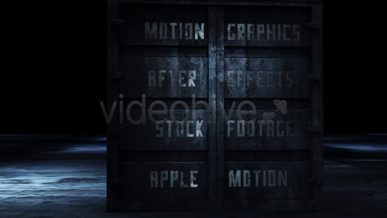 Container Opener - After Effects Template