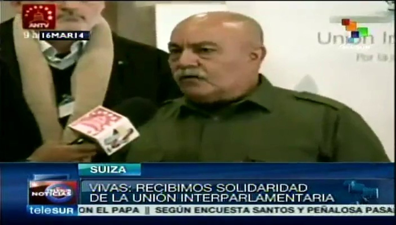 Reconoce Darío Vivas respaldo de Unión Interparlamentaria al chavismo