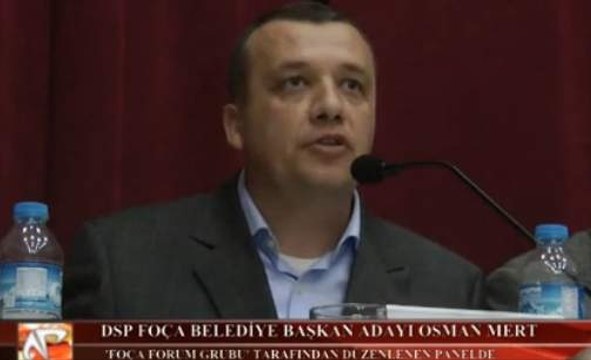 DSP Foça Belediye Başkan Adayı Osman Mert