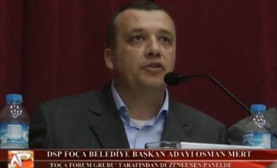 DSP Foça Belediye Başkan Adayı Osman Mert