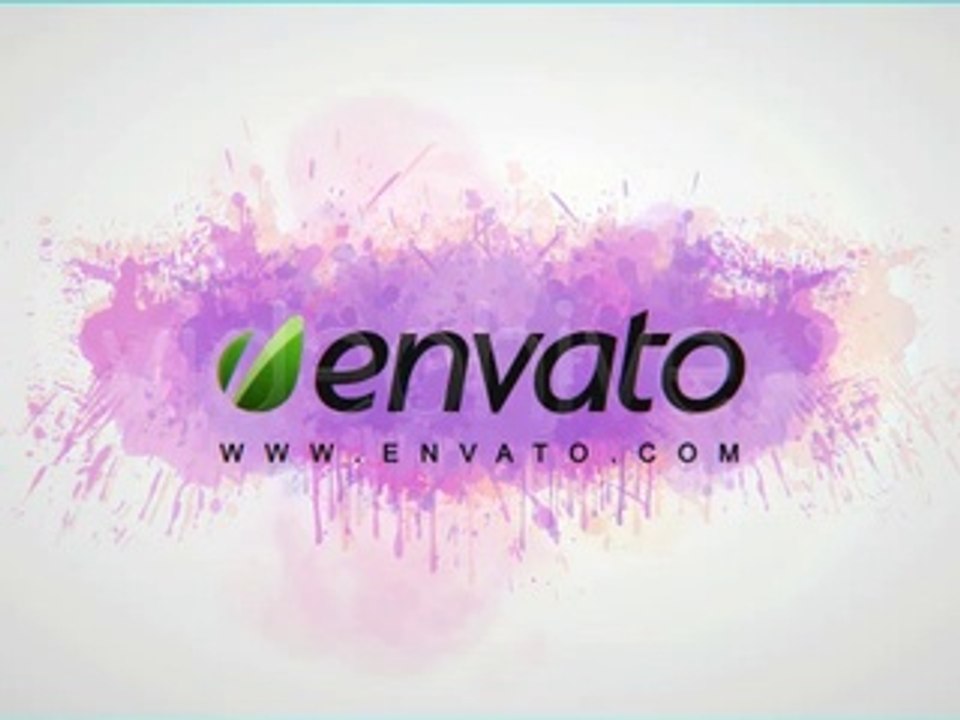 Colorful Splash Logo - After Effects Template