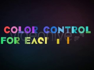 Animated Typeface - After Effects Template