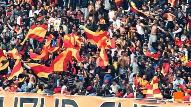 جماهير الترجي تبدع في دخلتها كالعادة و أجواء عالمية في مدارج ملعب رادس