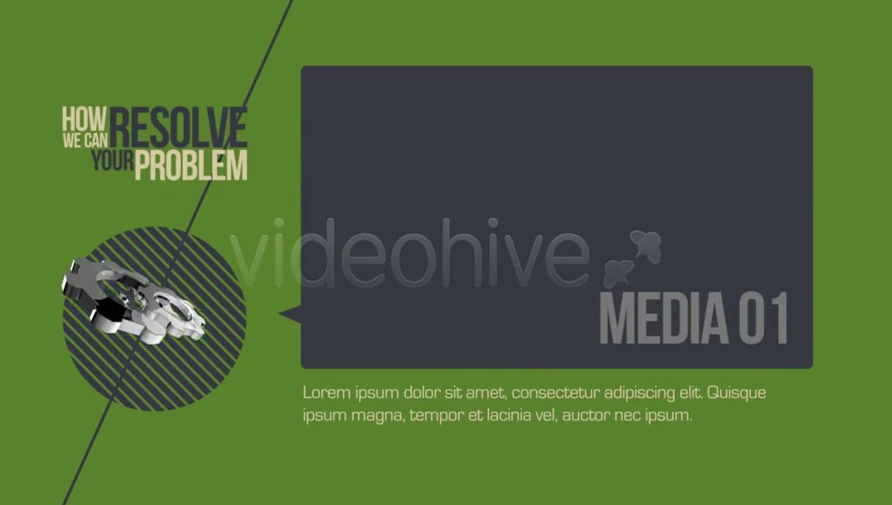 Kinetic Promoting Media - After Effects Template